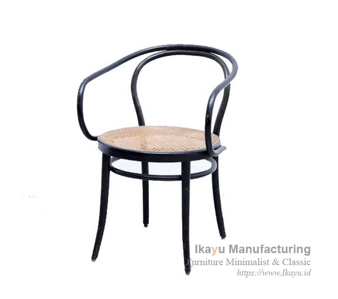 Kursi Makan Rotan Thonet Chair