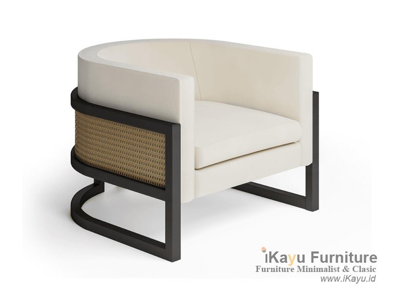 Sofa Single Rptan Petros-02 Kayu Jati