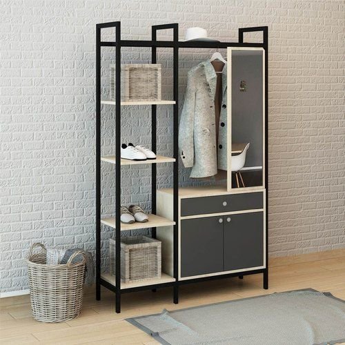 Lemari Pakaian Industrial Andini Minimalis