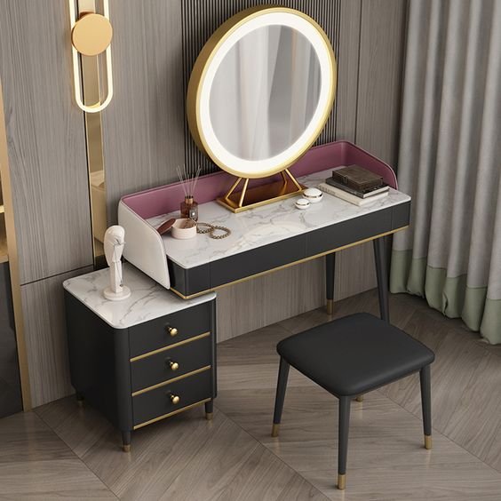 Dresser Minimalis Meja Rias Olivia Finishing HPL