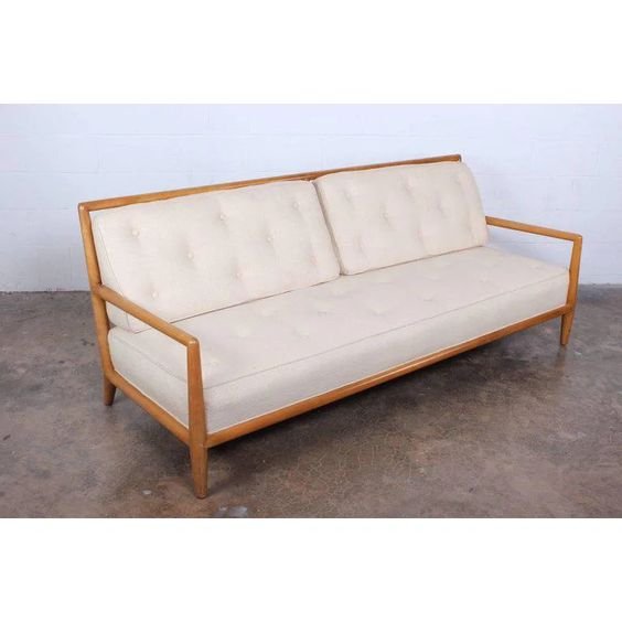 Sofa Scandinavian Kayu Jati iKayu Sofa Minimalis Ruang Tamu