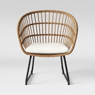 iKayu Kursi Tamu Rattan Minimalis Finishing Natural