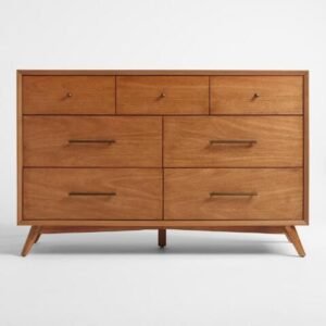 Buffet Gradenza Minimalis Drawer Jati iKayu Finishing Natural Walnut