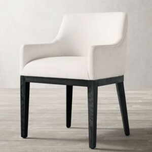 Kursi Santai Armchair Vanessa Kayu Sungkai Finishing Open Pore