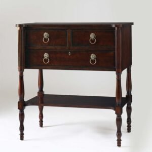Meja Console Kayu Jati Kombinansi Drawer