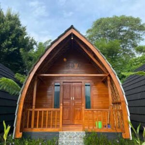 Rumah Lumbung Kayu Jati 4 x 6 m