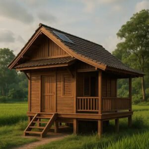 Rumah Kayu Gladak Kayu Jati