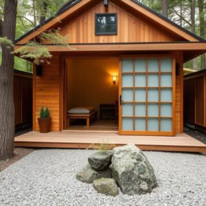 Villa Kayu Model Jepang – Desain Estetik, Elegan, dan Bernuansa Natural