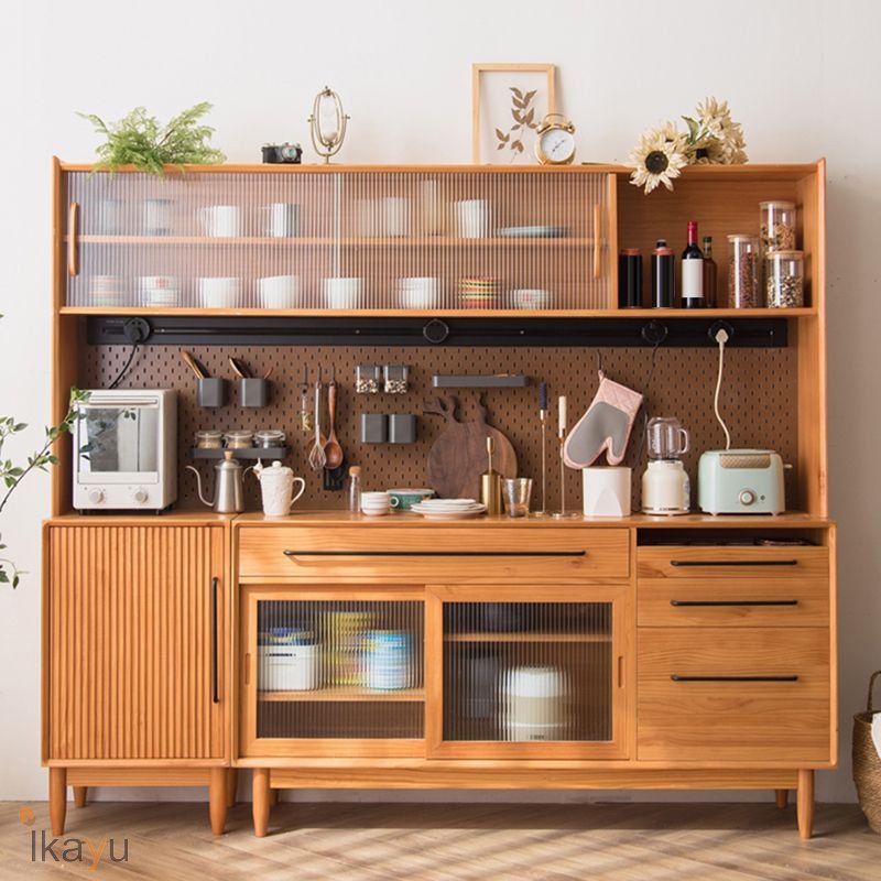 Kabinet Kayu Solid Desain Japandi Nara Sideboard Kabinet Kayu Solid Desain Japandi Nara Sideboard