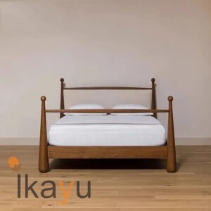 Ikayu Heritage Bed: Tempat Tidur Kayu Solid Desain Klasik Kontemporer