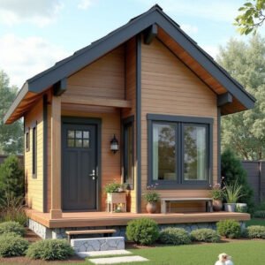 Model Rumah Kayu Jati 1 Kamar terbaru